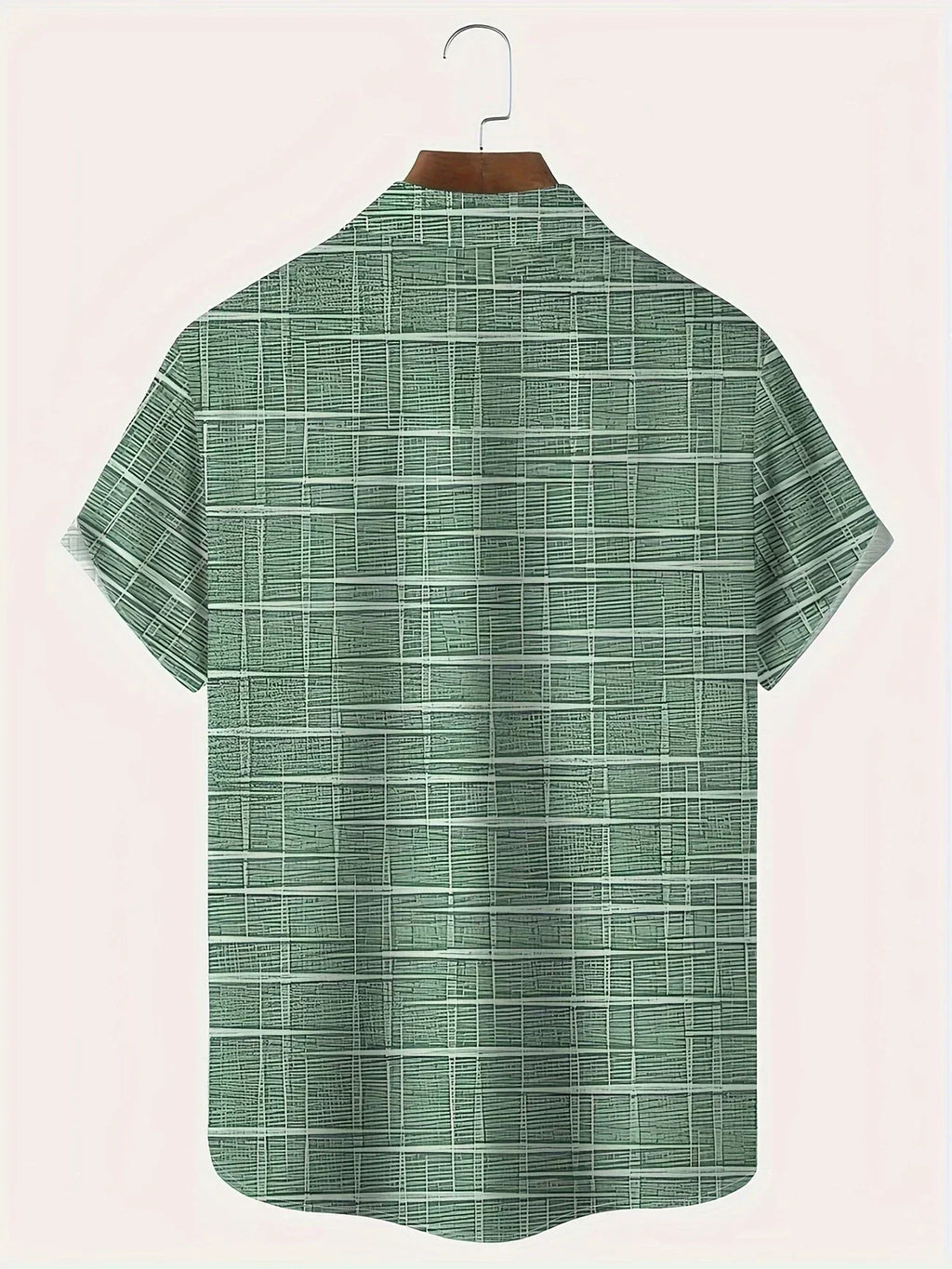 Camicia Haroyan Trendy con Motivo a Righe e Quadri - Stile Unico per Ogni Occasione!