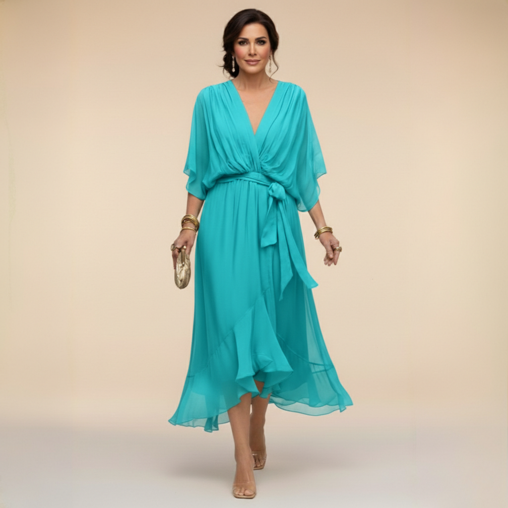 MONICA | Abito Chiffon Elegante e Leggero