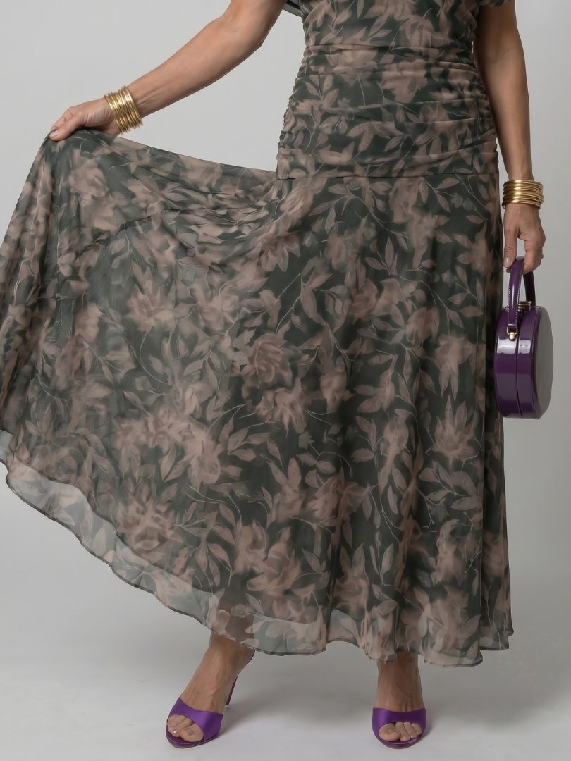 Calen | Vestito Midi Spalle Scoperte - Eleganza e Stile
