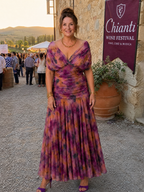 Calen | Vestito Midi Spalle Scoperte - Eleganza e Stile