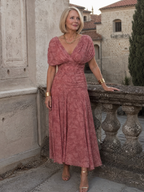 Calen | Vestito Midi Spalle Scoperte - Eleganza e Stile