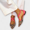 Fenna - Ballerine Eleganti a Righe per un Look Chic