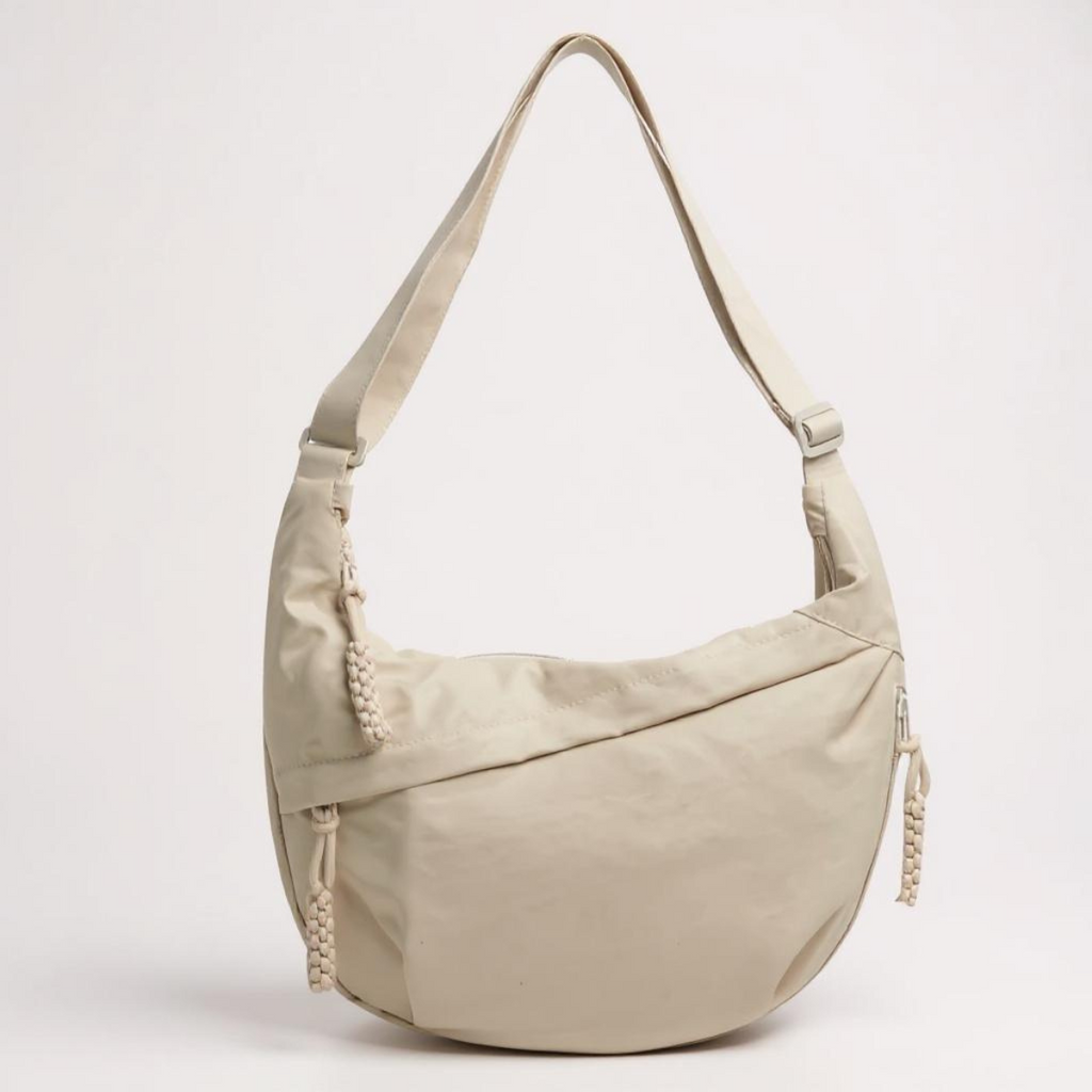 Rossana | Elegante Borsa a Spalla Beige per Ogni Occasione