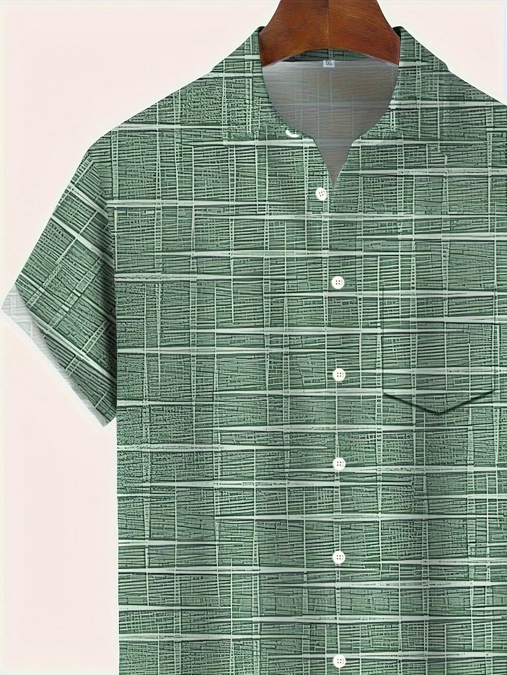 Camicia Haroyan Trendy con Motivo a Righe e Quadri - Stile Unico per Ogni Occasione!