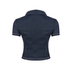 NICOLE™ – Camicia Corto Chic con Colletto Elegante e Maniche Corte