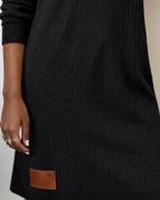 Celine | Abito Elegante Giornaliero con Maniche Lunghe e Collo Alto - Stile e Comfort per Ogni Occasione