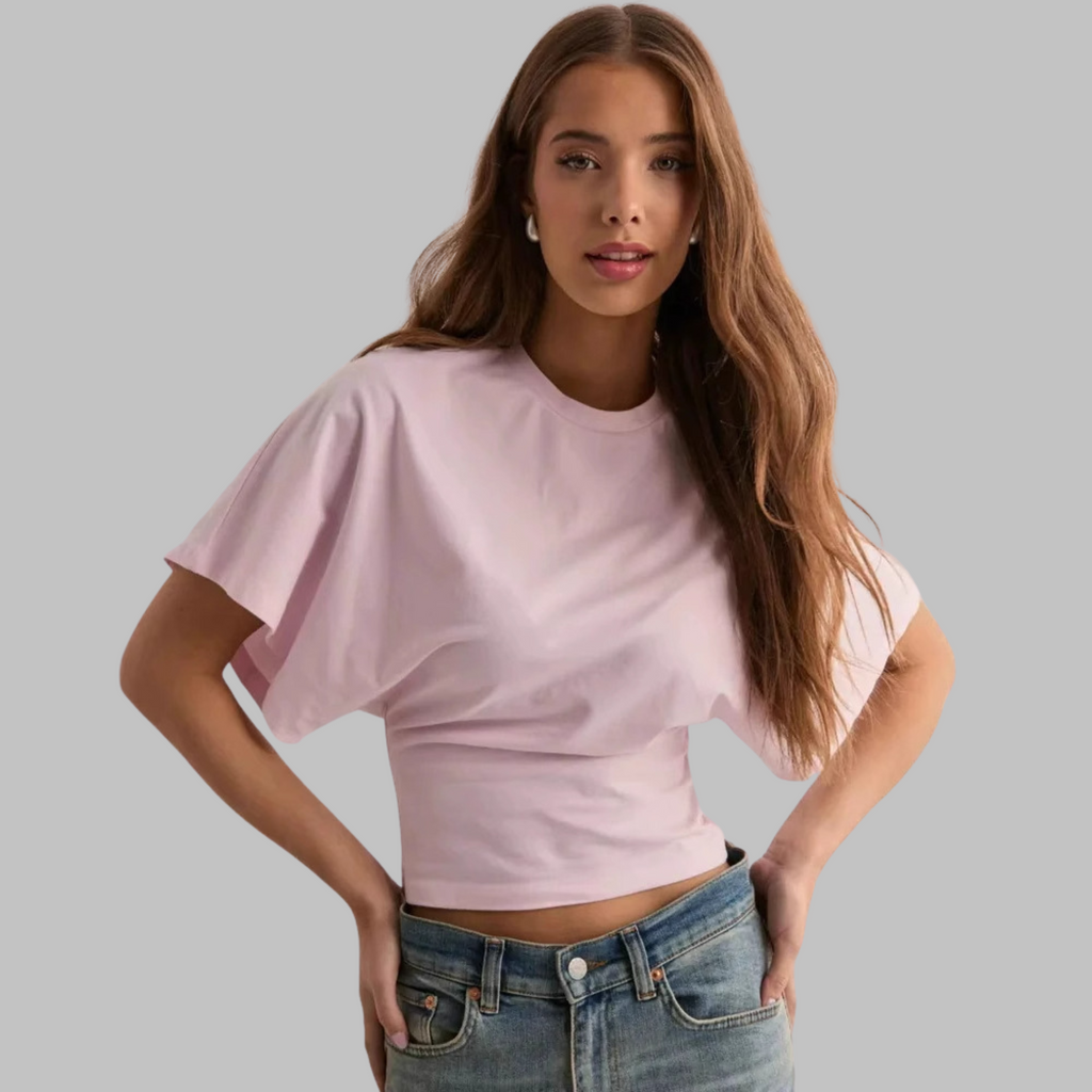 RAZI™ - Maglietta Casual Fitted a Manica Mezza con Collo Rotondo per uno Stile Unico!
