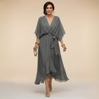 MONICA | Abito Chiffon Elegante e Leggero