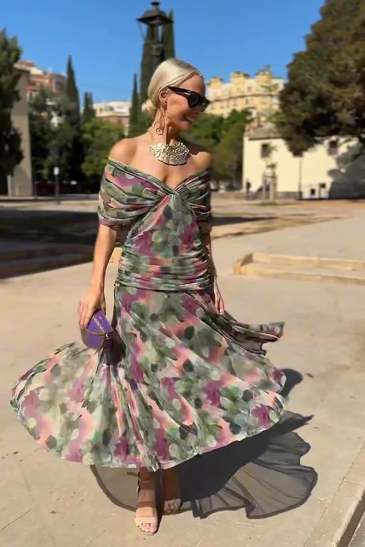 Hendrika | Abito da Sera Corallo Elegante e Raffinato