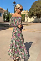Hendrika | Abito da Sera Corallo Elegante e Raffinato