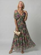 Calen | Vestito Midi Spalle Scoperte - Eleganza e Stile