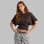 RAZI™ - Maglietta Casual Fitted a Manica Mezza con Collo Rotondo per uno Stile Unico!