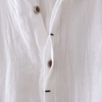 Camicia di Lino a Maniche Corte David - Eleganza Estiva per il Tuo Stile!