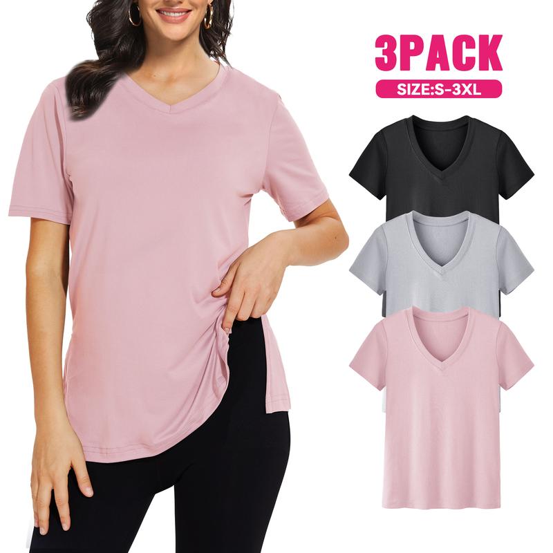 SELENA™ - Set di 3 T-Shirt Casual Fit Larghe: Comfort e Stile per Ogni Occasione!