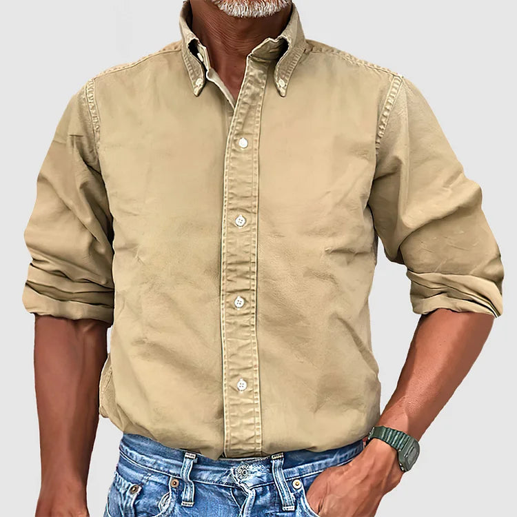 Camicia Renato Elegante a Maniche Lunghe - Stile e Comfort per Ogni Occasione