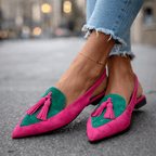 Eliza | Sandali Chic con Cinturini e Nappine - Stile e Comfort per Ogni Occasione!