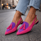 Eliza | Sandali Chic con Cinturini e Nappine - Stile e Comfort per Ogni Occasione!