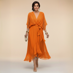 MONICA | Abito Chiffon Elegante e Leggero