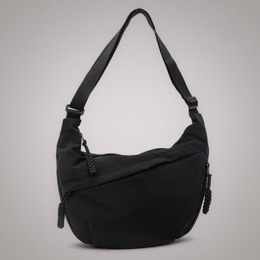 Paola | Elegante Borsa a Spalla Nera per Ogni Occasione