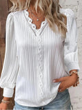 RENATA™ - Classico Top Plissettato Elegante