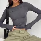 ELSPETH™ | Top Casual Minimalista - Stile e Comfort Inconfondibili!