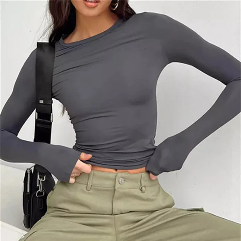 ELSPETH™ | Top Casual Minimalista - Stile e Comfort Inconfondibili!