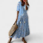 Anna — Abito Estivo Bohemien con Silhouette Leggera e Chic