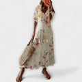 Anna — Abito Estivo Bohemien con Silhouette Leggera e Chic