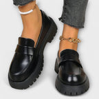 Eleganti Mocassini Femminili con Design Ortopedico e Tacco in Satin – Comfort e Stile per Ogni Occasione!