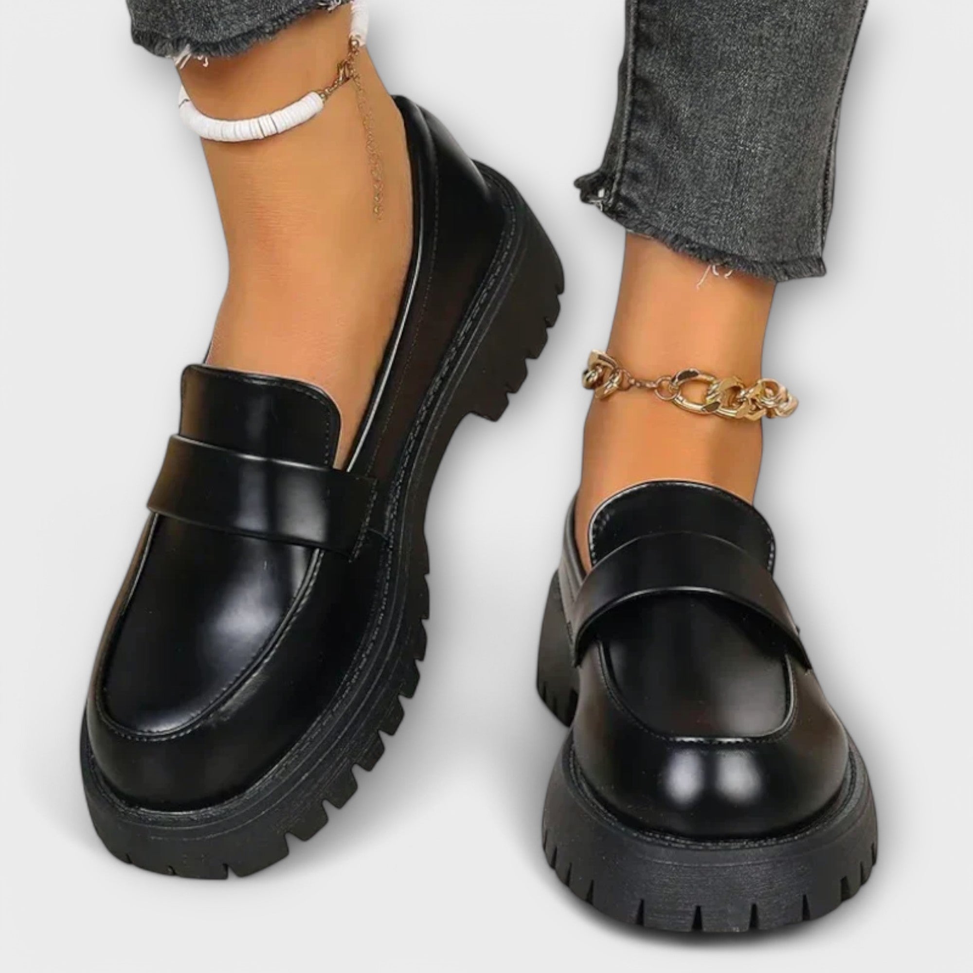 Eleganti Mocassini Femminili con Design Ortopedico e Tacco in Satin – Comfort e Stile per Ogni Occasione!