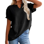 GRACIE™ – Maglia Viscosa Comoda a Righe: Stile e Comfort per Ogni Occasione!