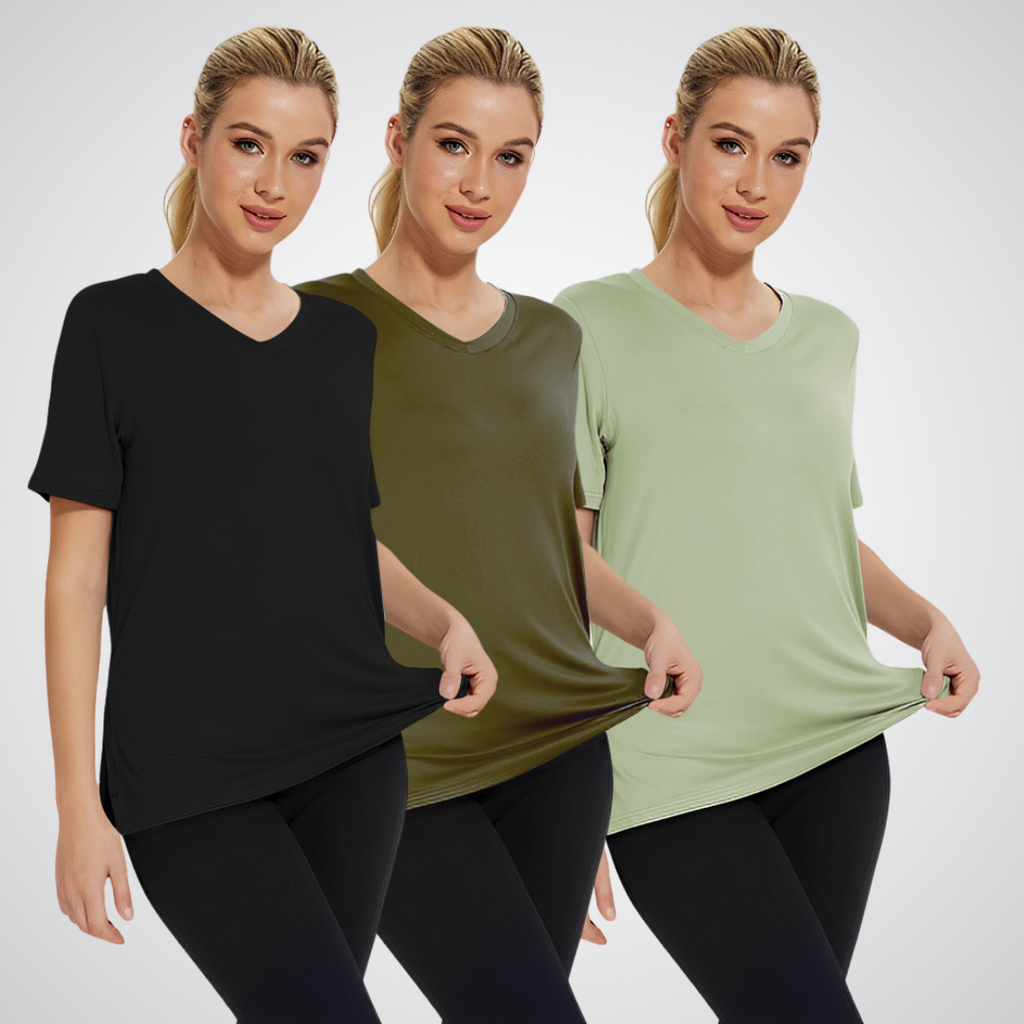 SELENA™ - Set di 3 T-Shirt Casual Fit Larghe: Comfort e Stile per Ogni Occasione!