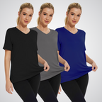 SELENA™ - Set di 3 T-Shirt Casual Fit Larghe: Comfort e Stile per Ogni Occasione!