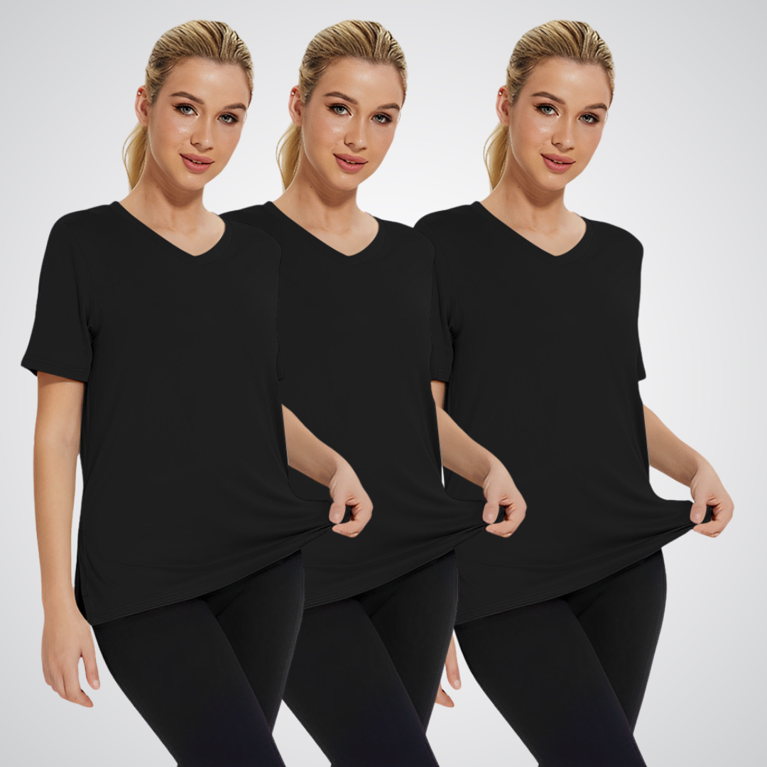 SELENA™ - Set di 3 T-Shirt Casual Fit Larghe: Comfort e Stile per Ogni Occasione!