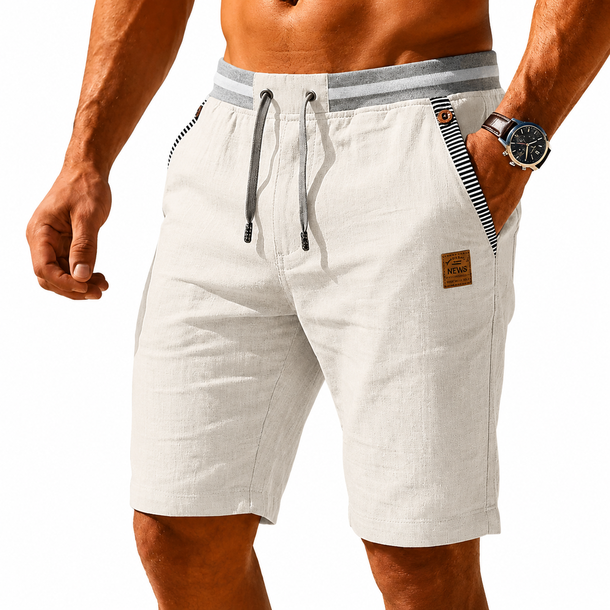 MARCO & BIANCA MILANO | Pantaloni Corti Estivi Riviera - Stile e Comfort per la Tua Estate!