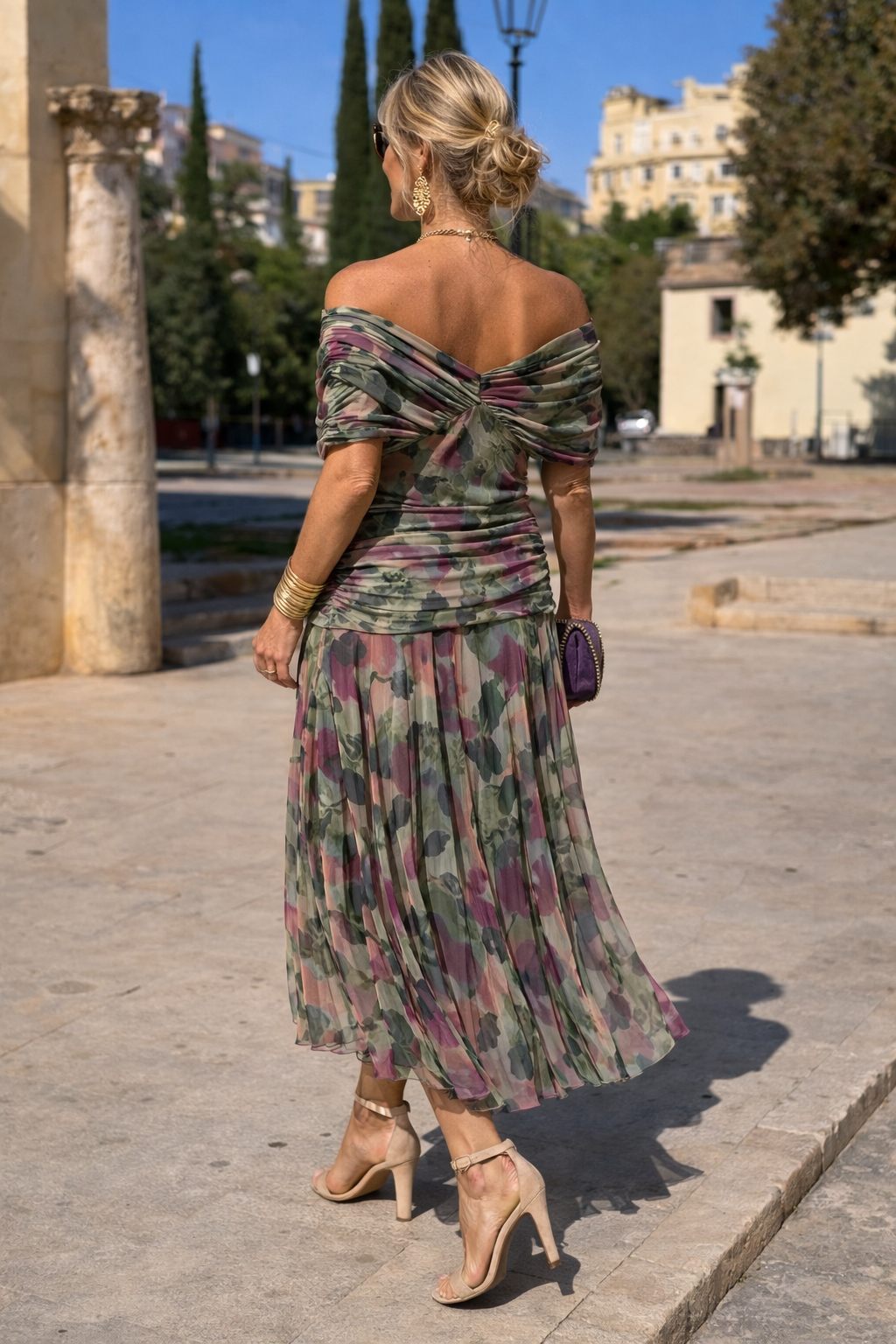 MARELLA | Maxi Abito Scollo a V - Eleganza e Stile per Ogni Occasione!