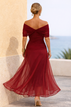 MARELLA | Maxi Abito Scollo a V - Eleganza e Stile per Ogni Occasione!