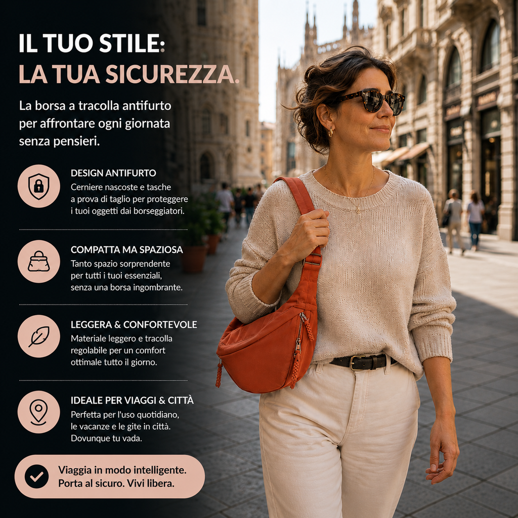Margherita | Borsa a Spalla Arancione - Stile e Vivacità per Ogni Occasione!
