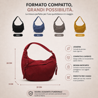 Fernanda | Borsa a Spalla Ocra Elegante e Versatile