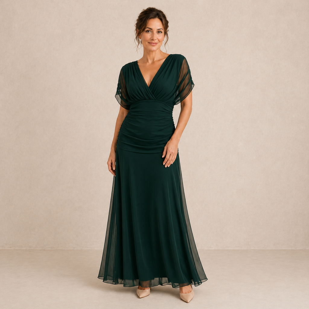 MARELLA | Maxi Abito Scollo a V - Eleganza e Stile per Ogni Occasione!