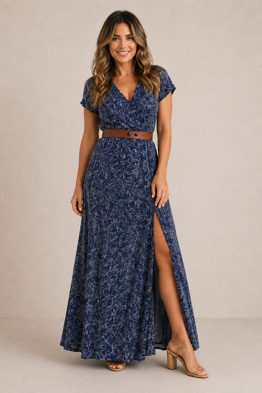 Abito Maxi Boho SARISA | Eleganza e Stile Unico per Ogni Occasione