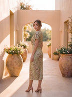 Antonella | Abito Elegante in Tessuto Leggero e Fluido - Stile e Comfort per Ogni Occasione