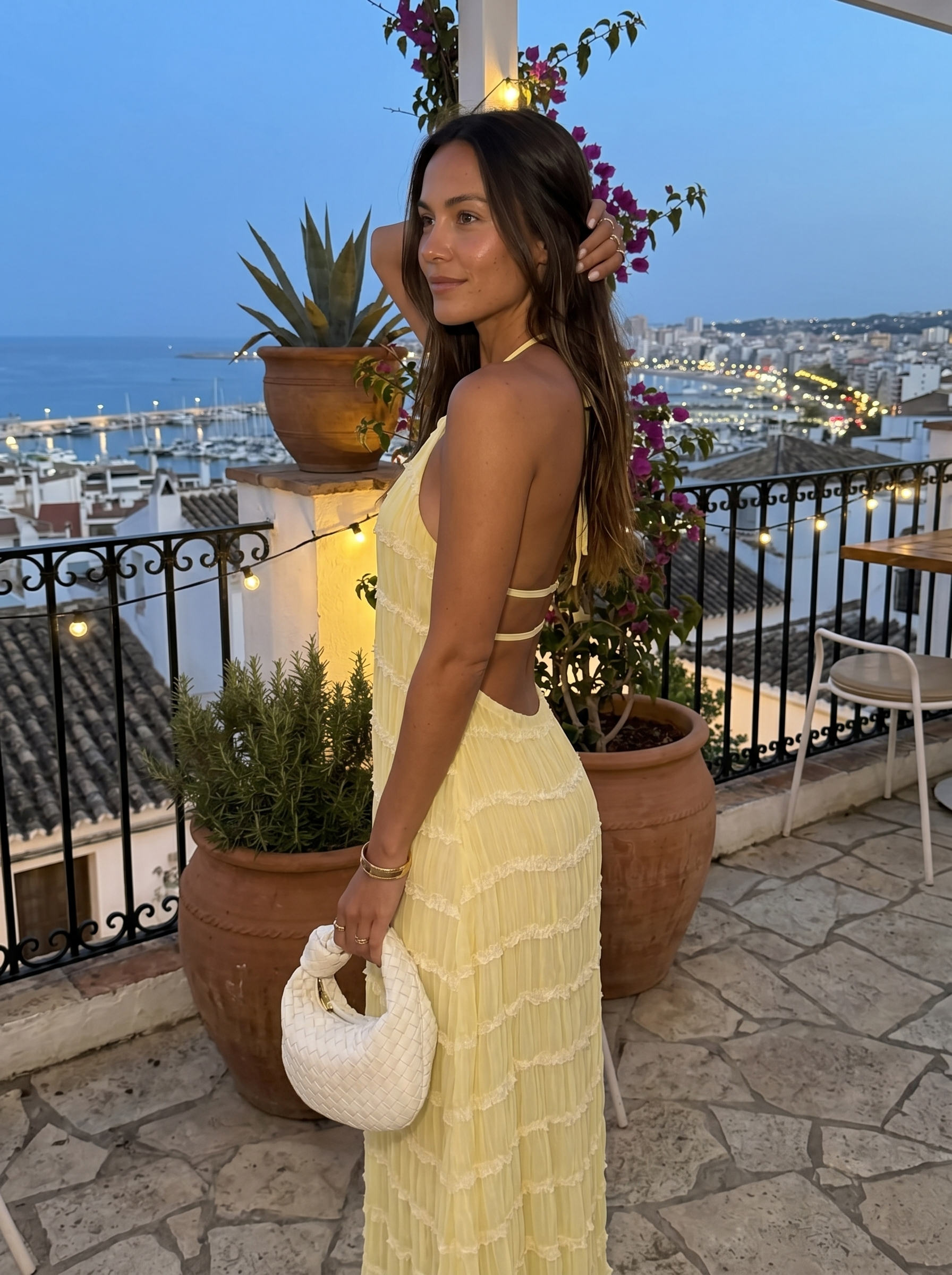 Angela | Abito Estivo Lungo Elegante per un Look da Sogno
