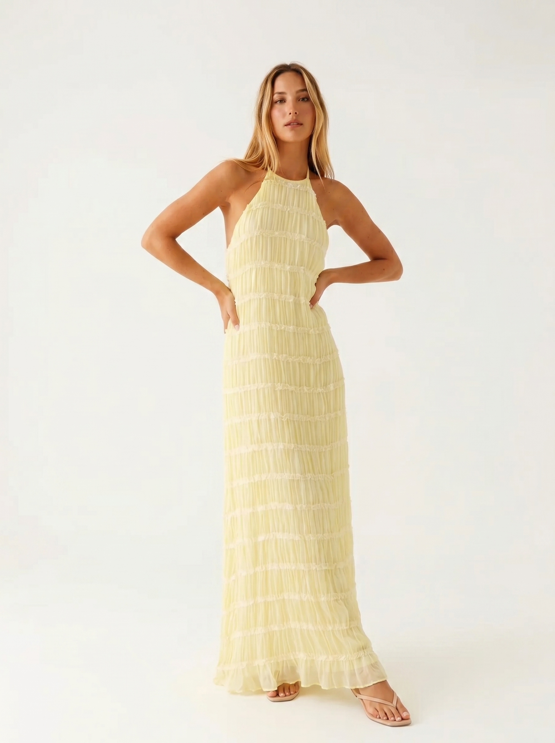 Angela | Abito Estivo Lungo Elegante per un Look da Sogno