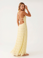 Angela | Abito Estivo Lungo Elegante per un Look da Sogno