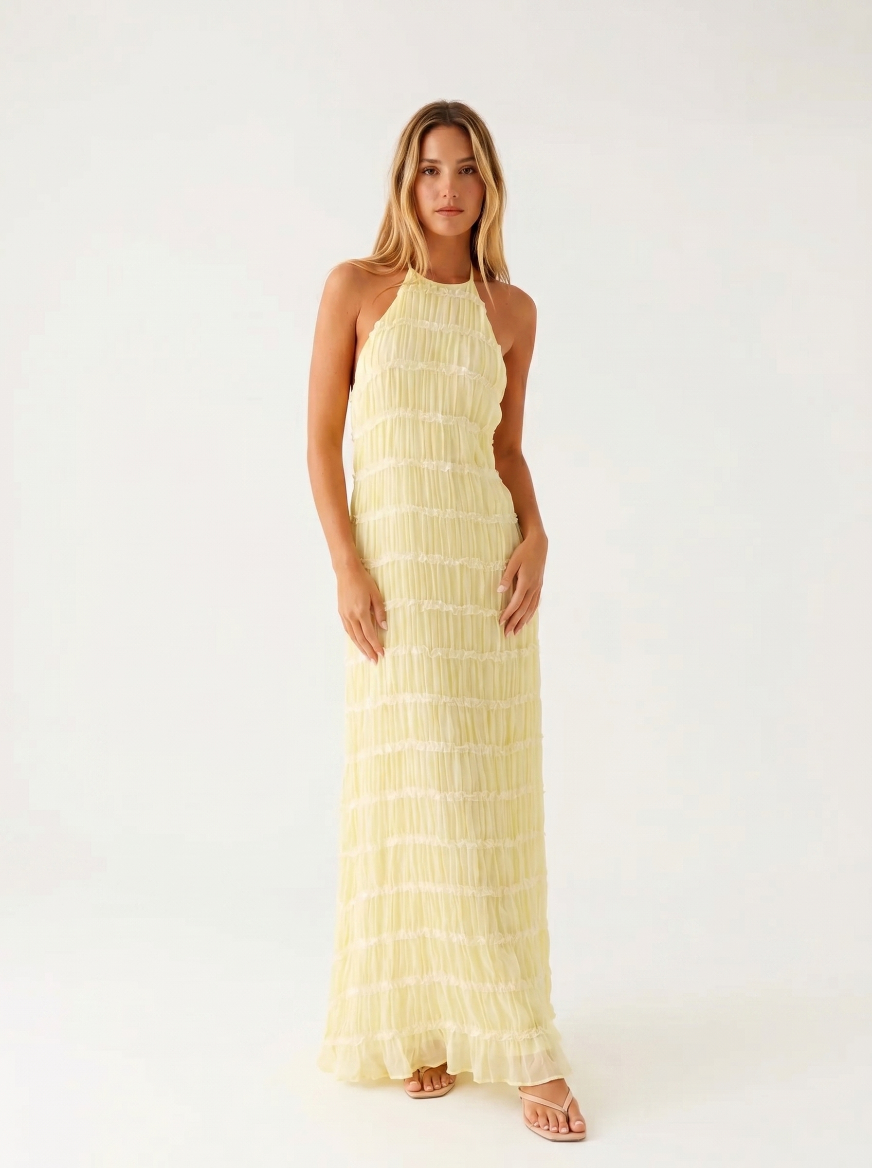 Angela | Abito Estivo Lungo Elegante per un Look da Sogno