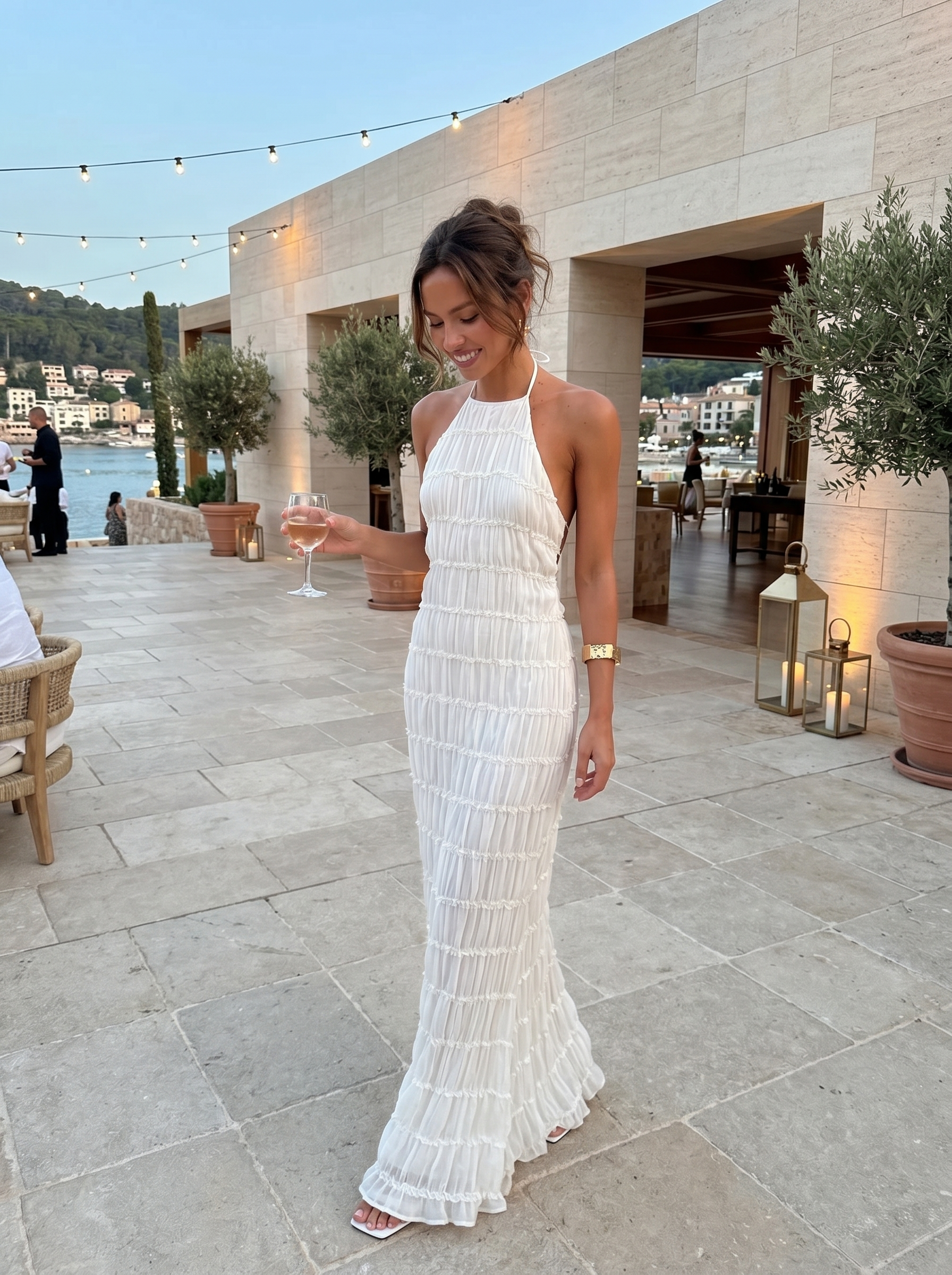 Angela | Abito Estivo Lungo Elegante per un Look da Sogno