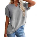 GRACIE™ – Maglia Viscosa Comoda a Righe: Stile e Comfort per Ogni Occasione!