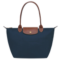 Shopping Bag Pieghevole – Elegante Blu Marino per Ogni Occasione