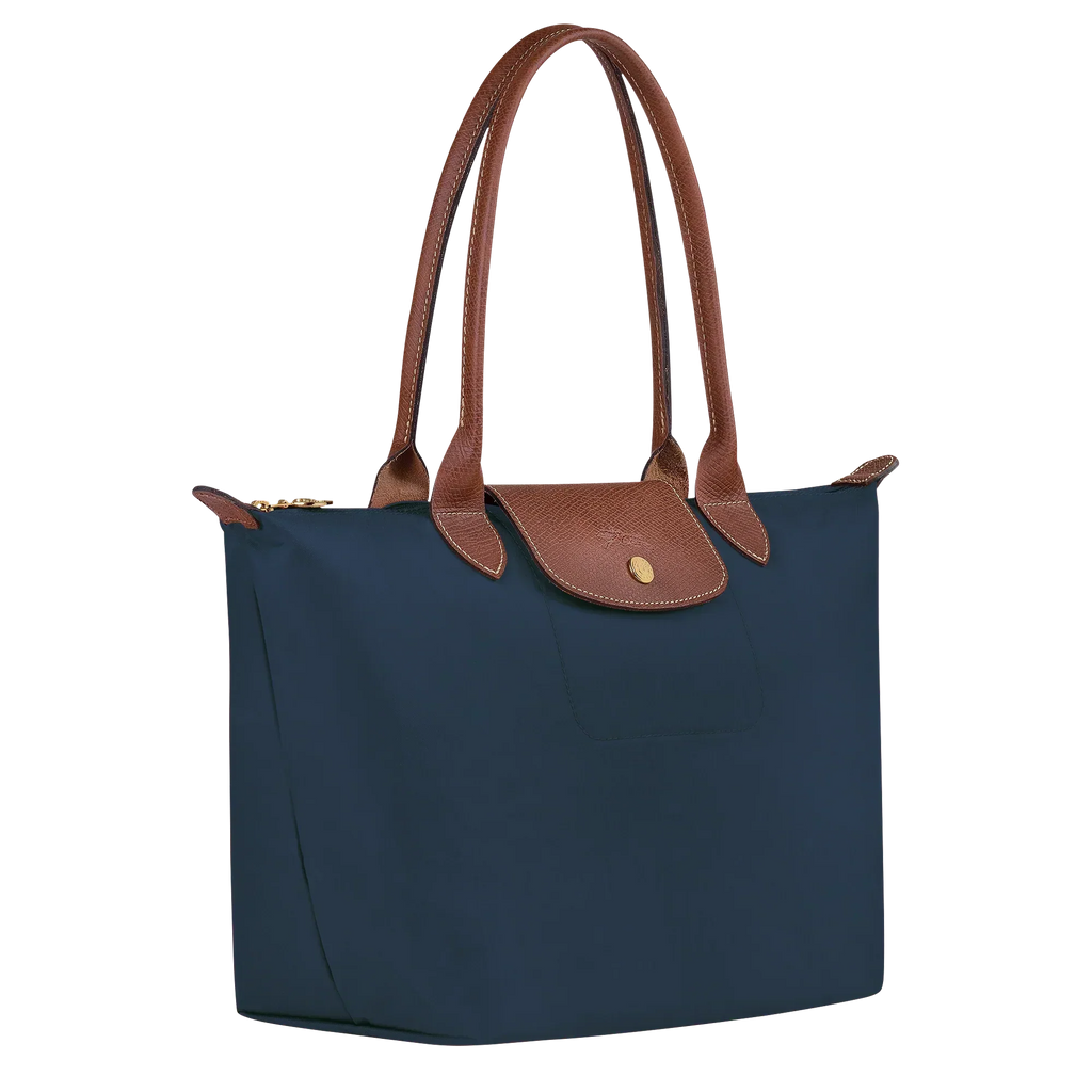 Shopping Bag Pieghevole – Elegante Blu Marino per Ogni Occasione
